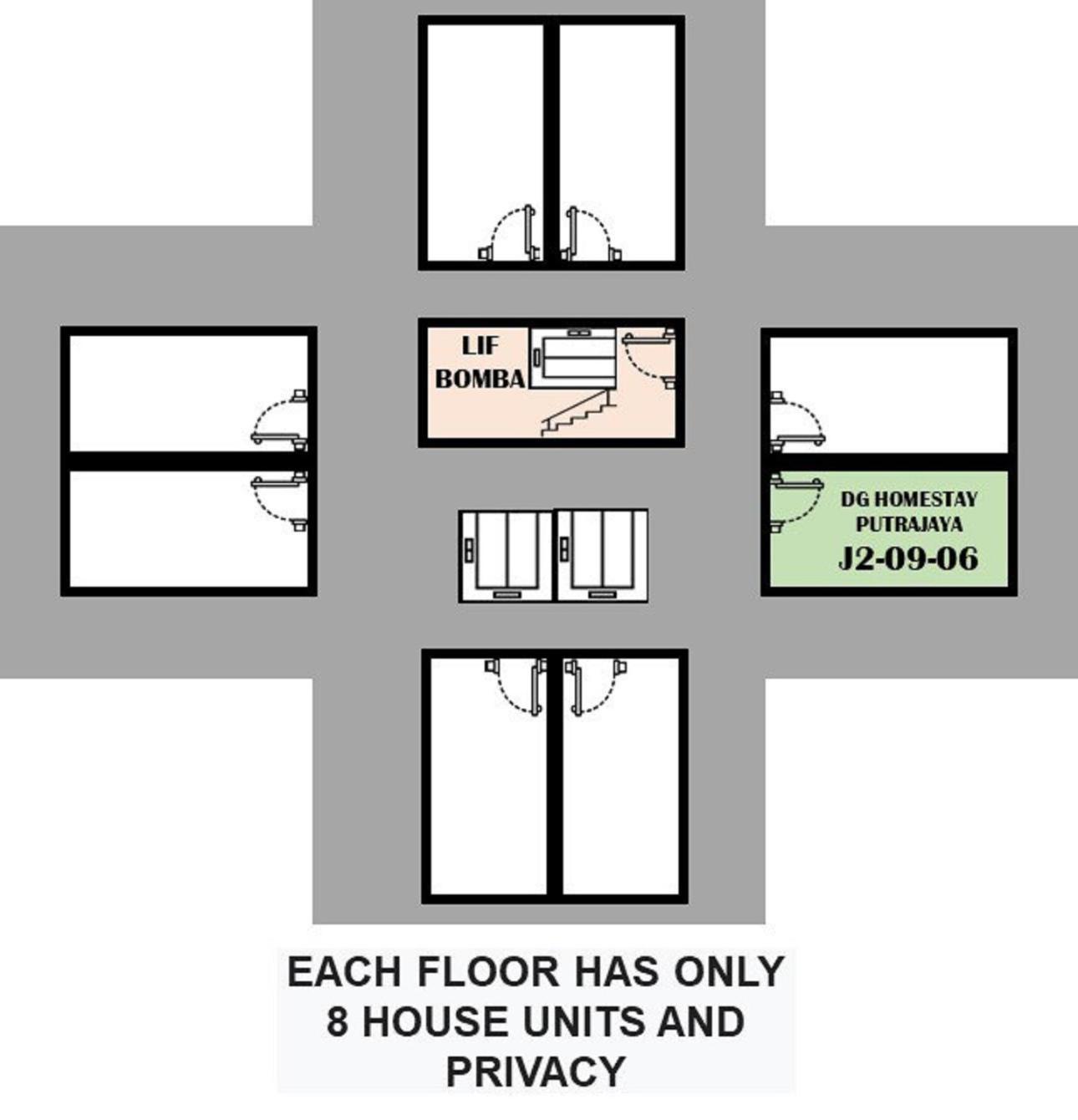 Dg Homestaymuslim Putrajaya - Near Alamanda ภายนอก รูปภาพ